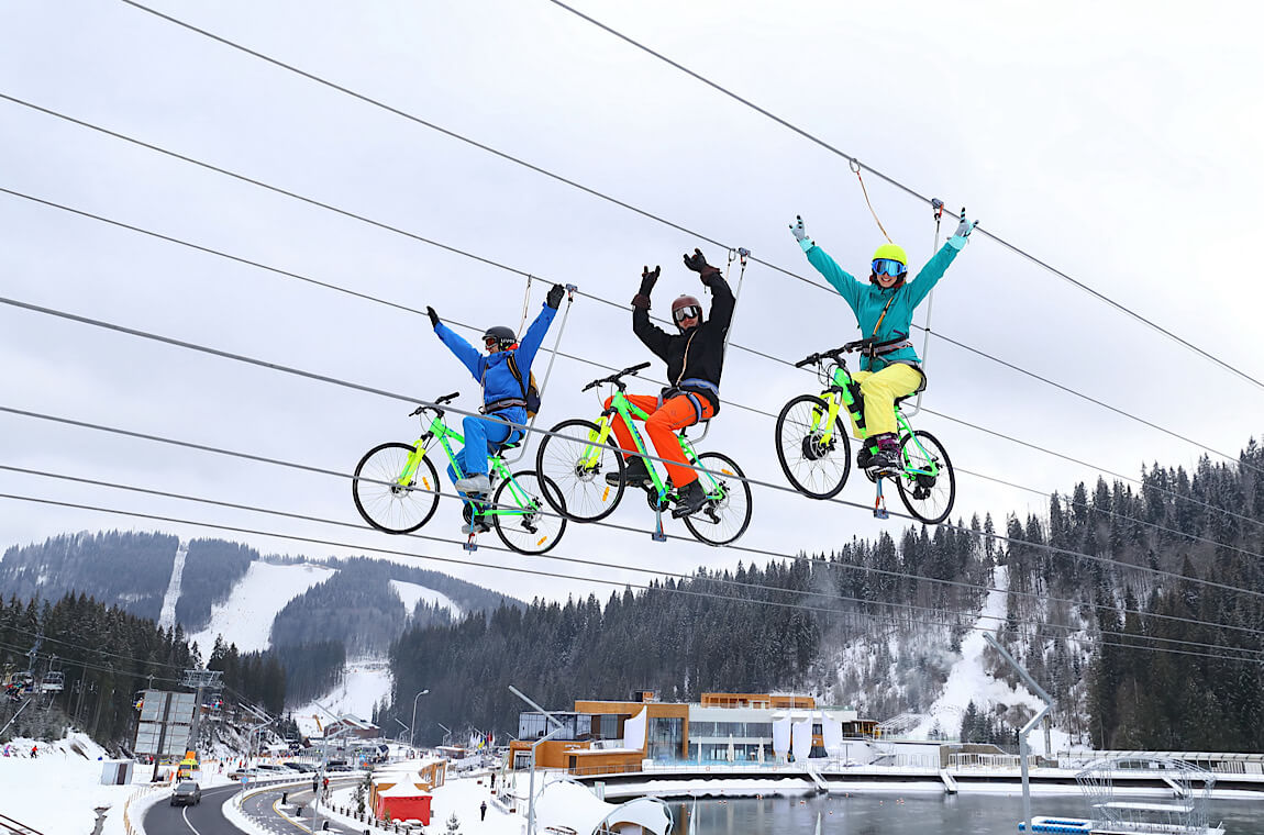 Зображення катання на велосипеді